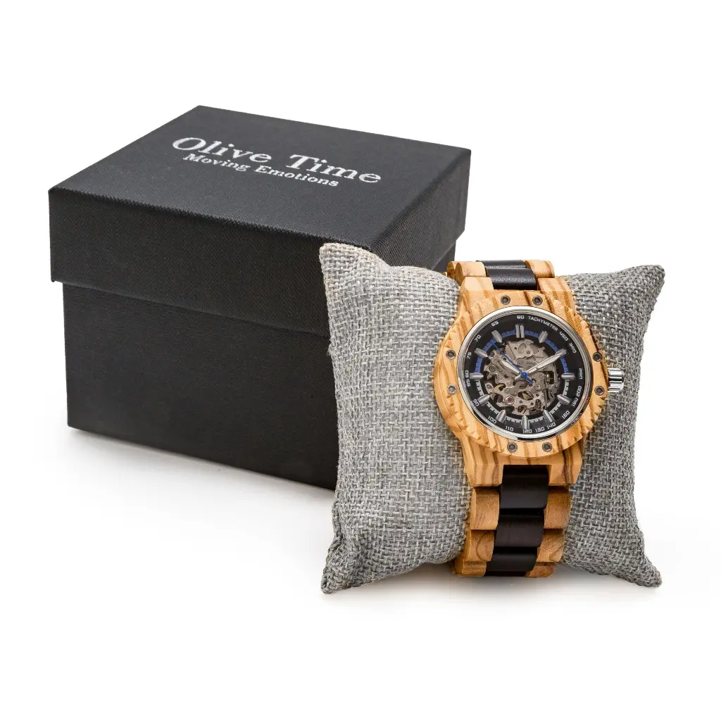 Orologio in legno di olivo automatico (1).webp