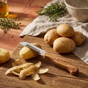 Pelapatate con Manico in Legno di Olivo