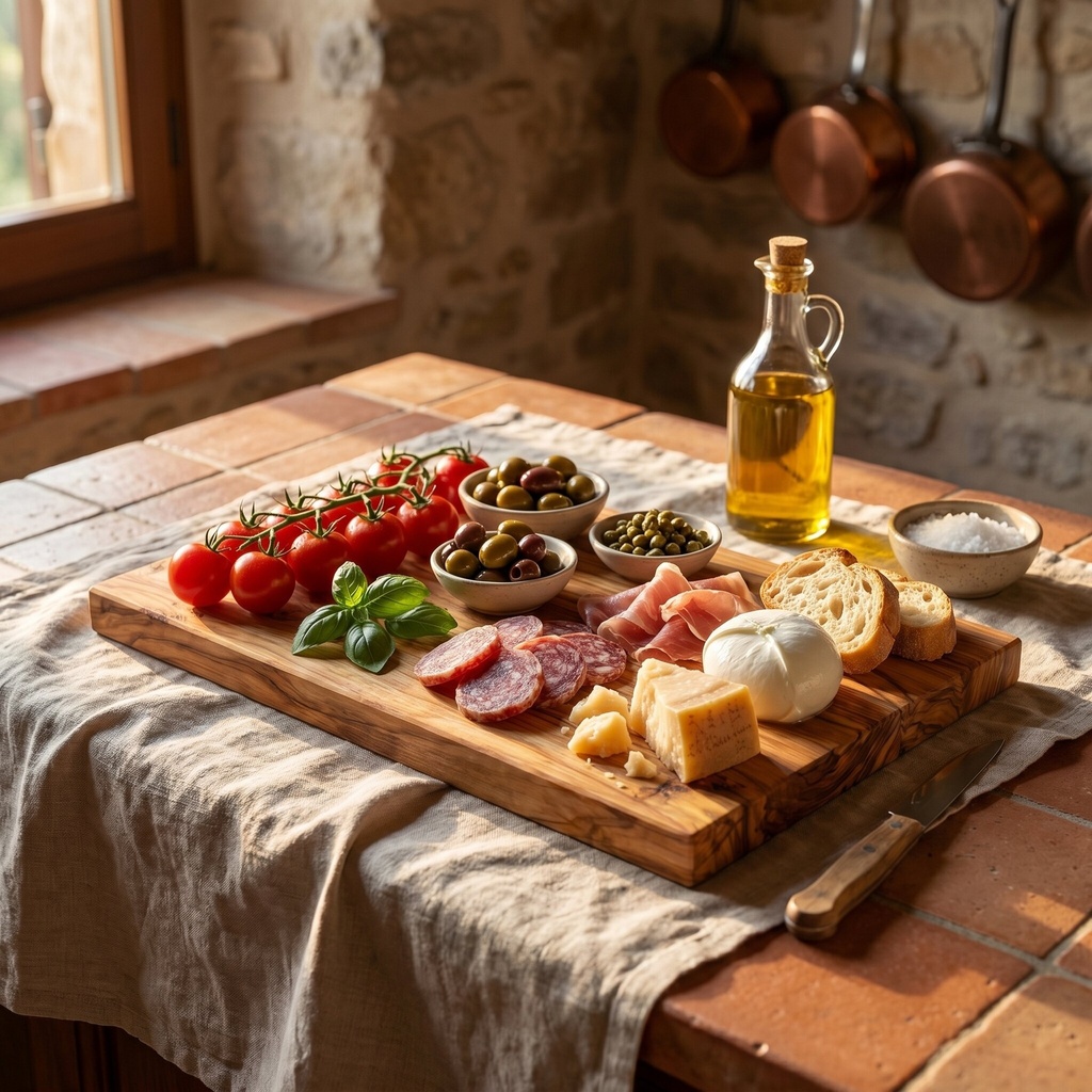Tagliere Rettangolare in Legno di Olivo