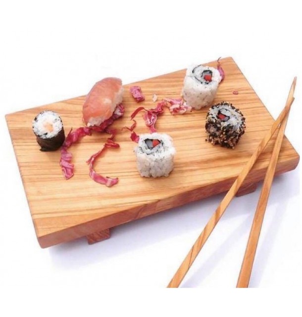 Tagliere Sushi in Legno di Ulivo