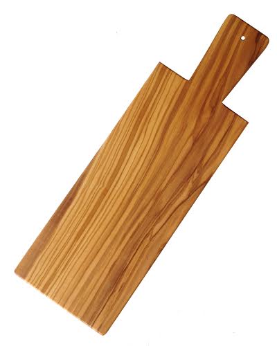 Tagliere con Manico in Legno di Ulivo