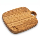 Tagliere con Foro in Legno di Ulivo – 24x17cm