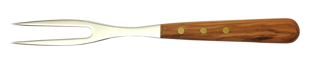 Forchettone per Carne con Manico in Legno di Olivo