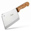 Mannaia da Cucina con Manico in Legno di Ulivo – 14cm