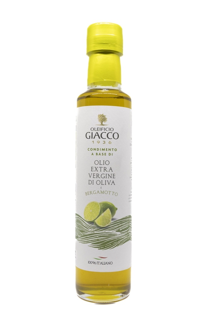Condimento a base di olio extravergine di oliva e bergamotto 