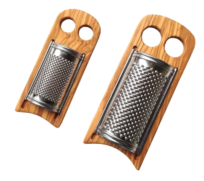 Grattugia Piatta in Legno di Olivo