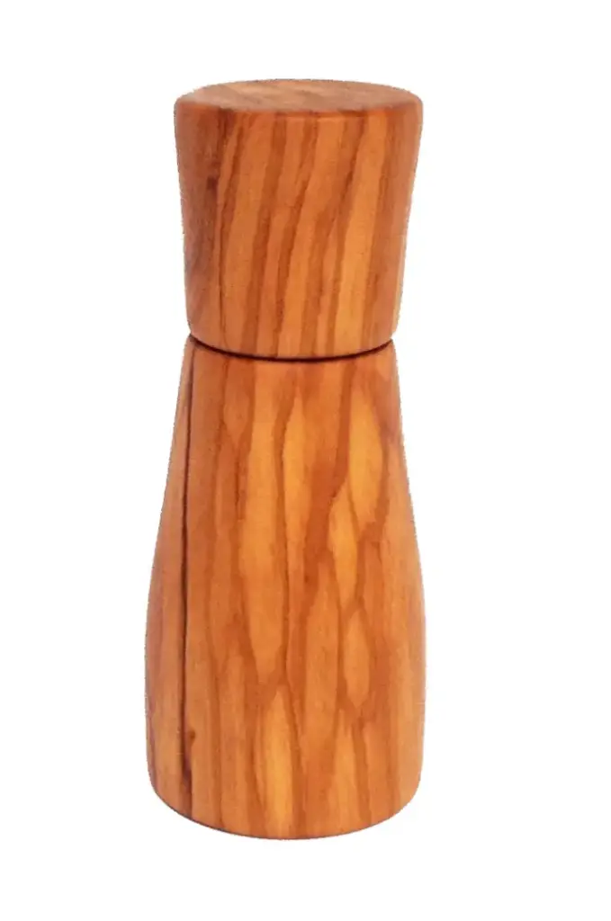 Macinapepe Moderno in Legno di Ulivo – H 12/16/20cm