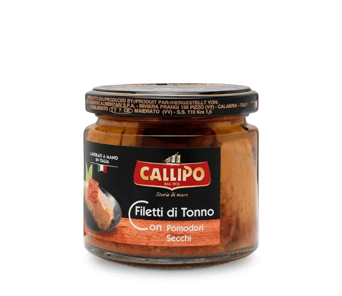 Filetti Di Tonno Con Pomodori Secchi