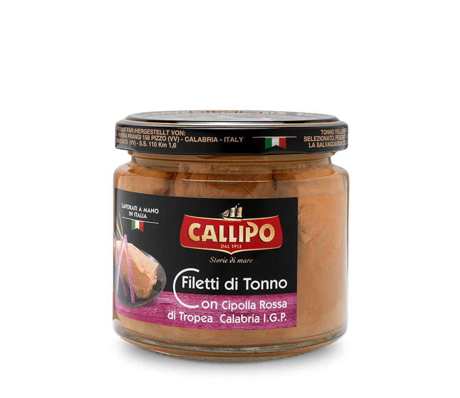Filetti Di Tonno con Cipolla di Tropea I.G.P.