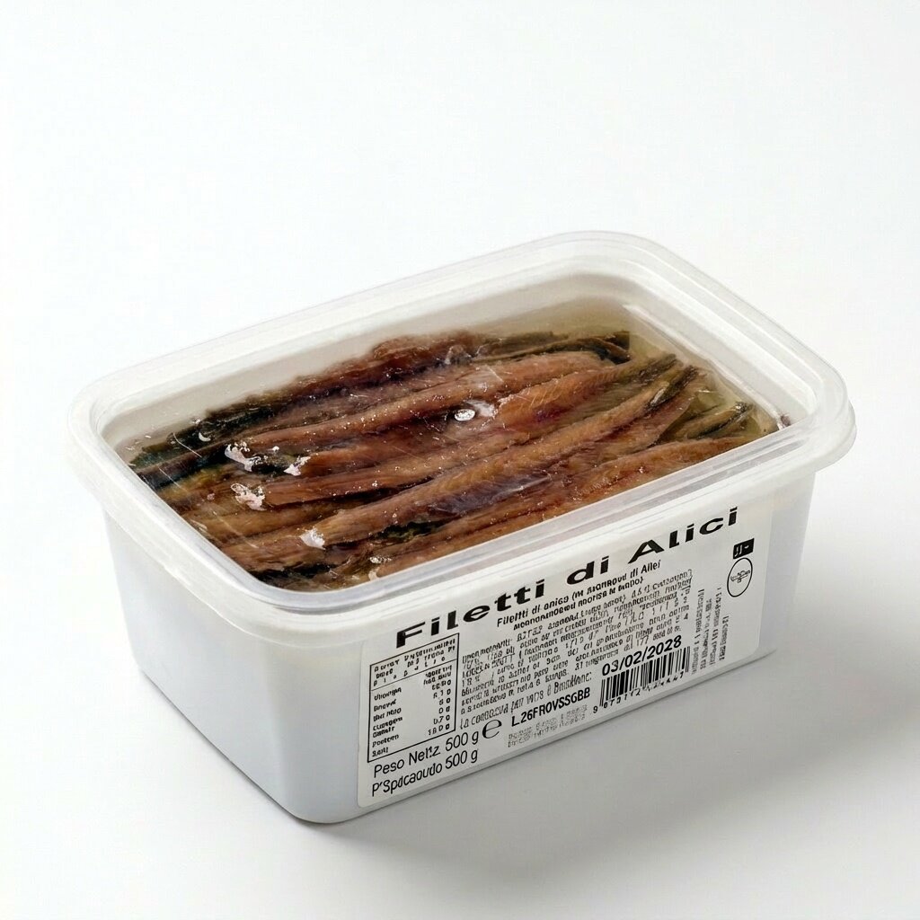 Filetto di Alici in Vaschetta