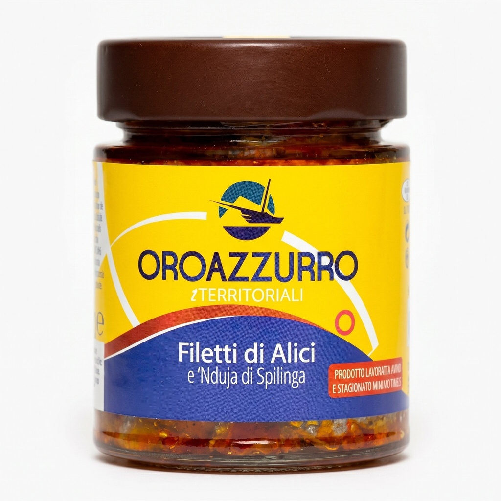 Filetto di Alici e Nduja di Spilinga