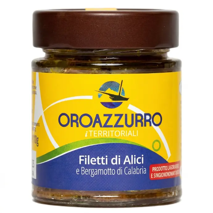 Filetto di Alici e Bergamotto