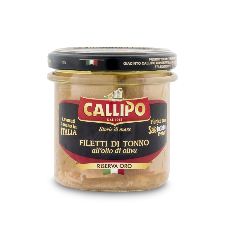 Filetti Di Tonno Riserva Oro all'olio d'oliva