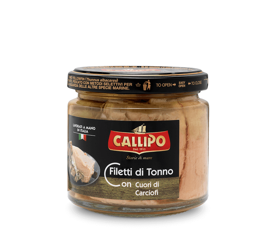 Filetti Di Tonno con Carciofi