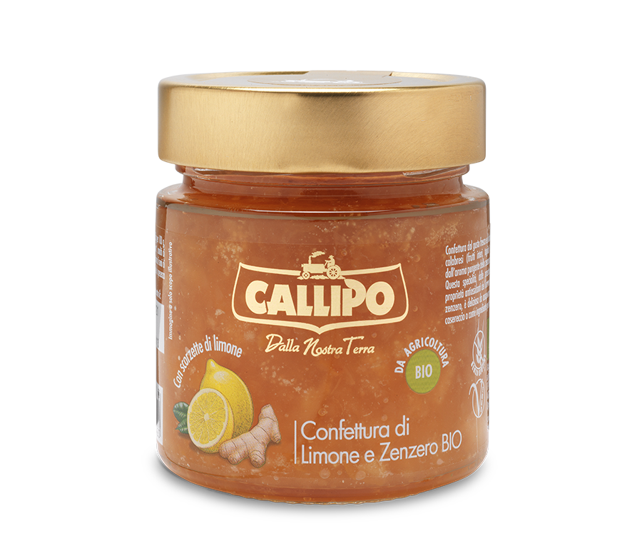 Confettura di Limone e Zenzero BIO  