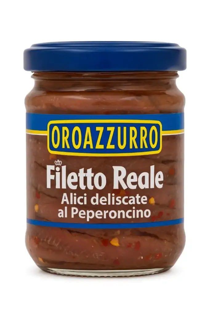 Filetto Reale di Alici al Peperoncino piccante
