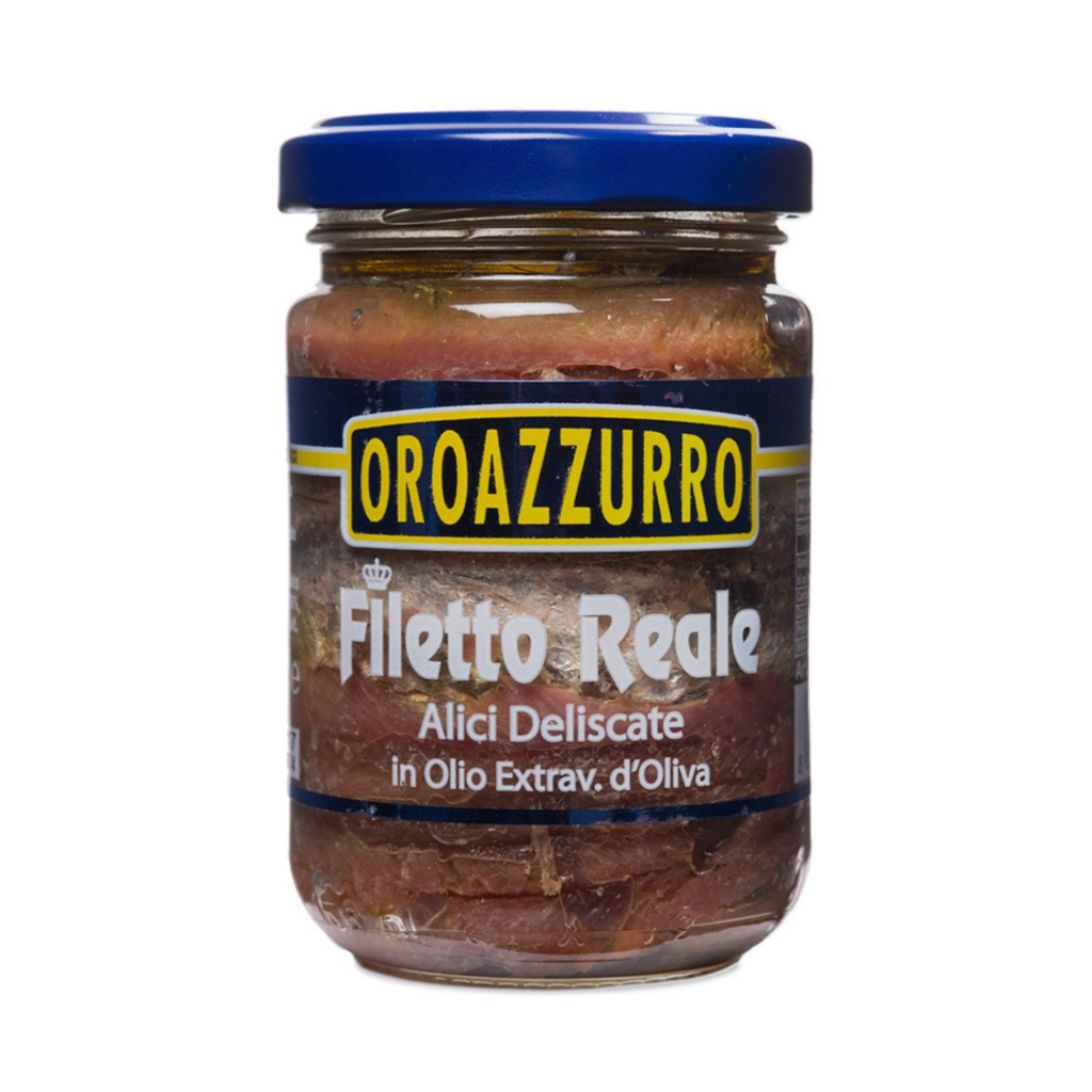 Filetto reale di Alici in olio EVO (150gr)