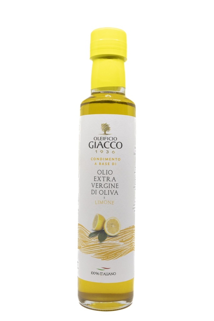 Condimento a base di olio extravergine di oliva e limone