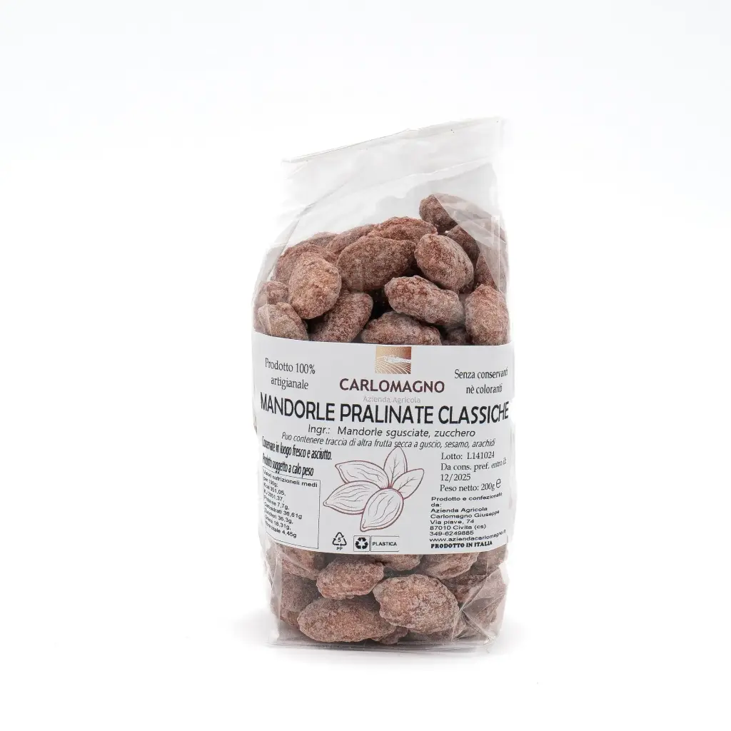 Mandorle pralinate classiche