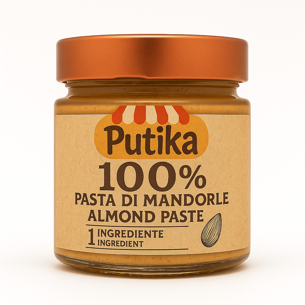 Pasta di mandorle 100%