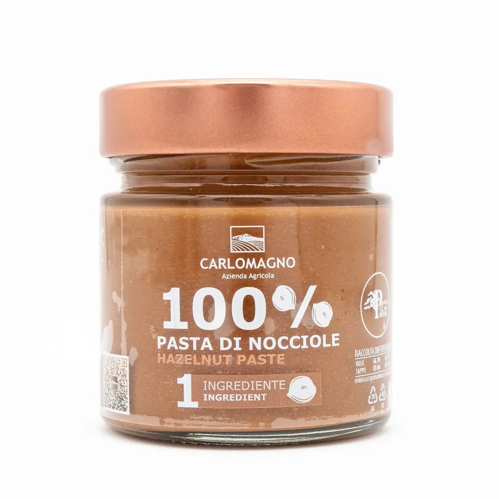 Pasta di nocciole 100%
