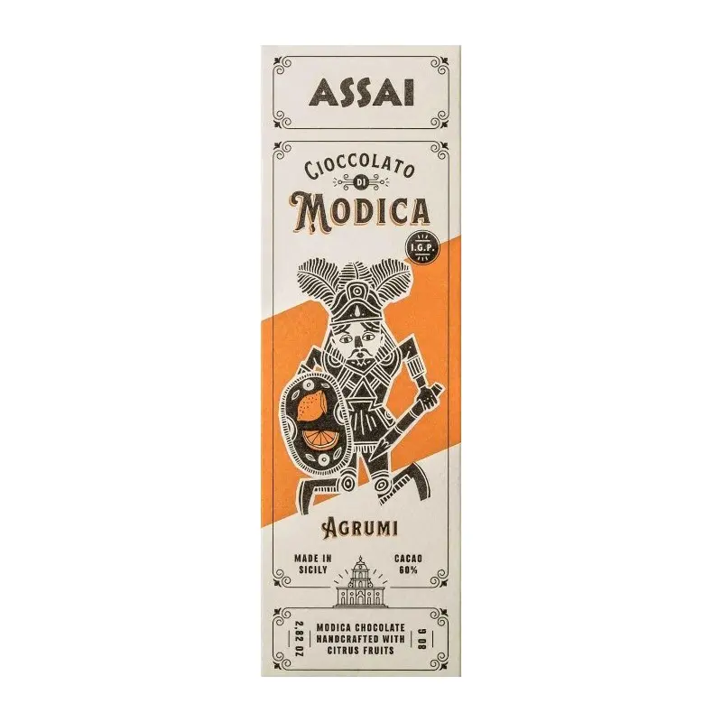 Cioccolato di Modica IGP agli Agrumi