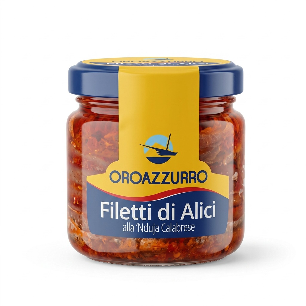 Filetto di Alici alla Nduja