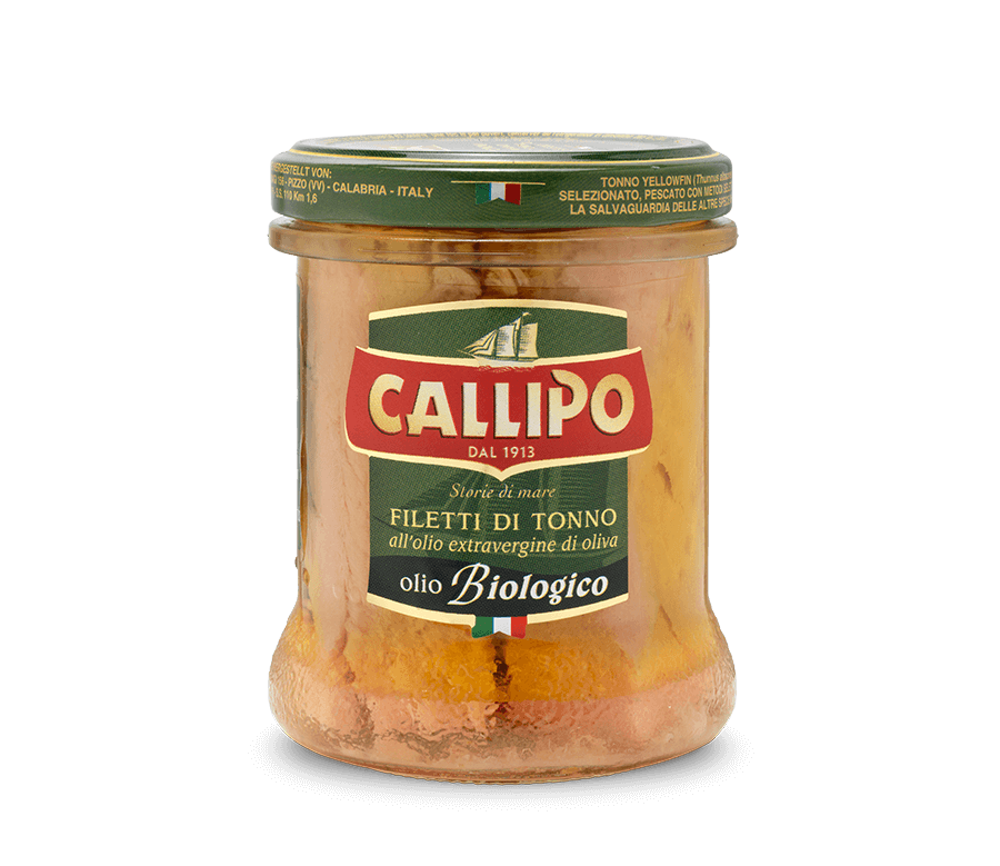 Filetti di Tonno in Olio di Oliva BIO