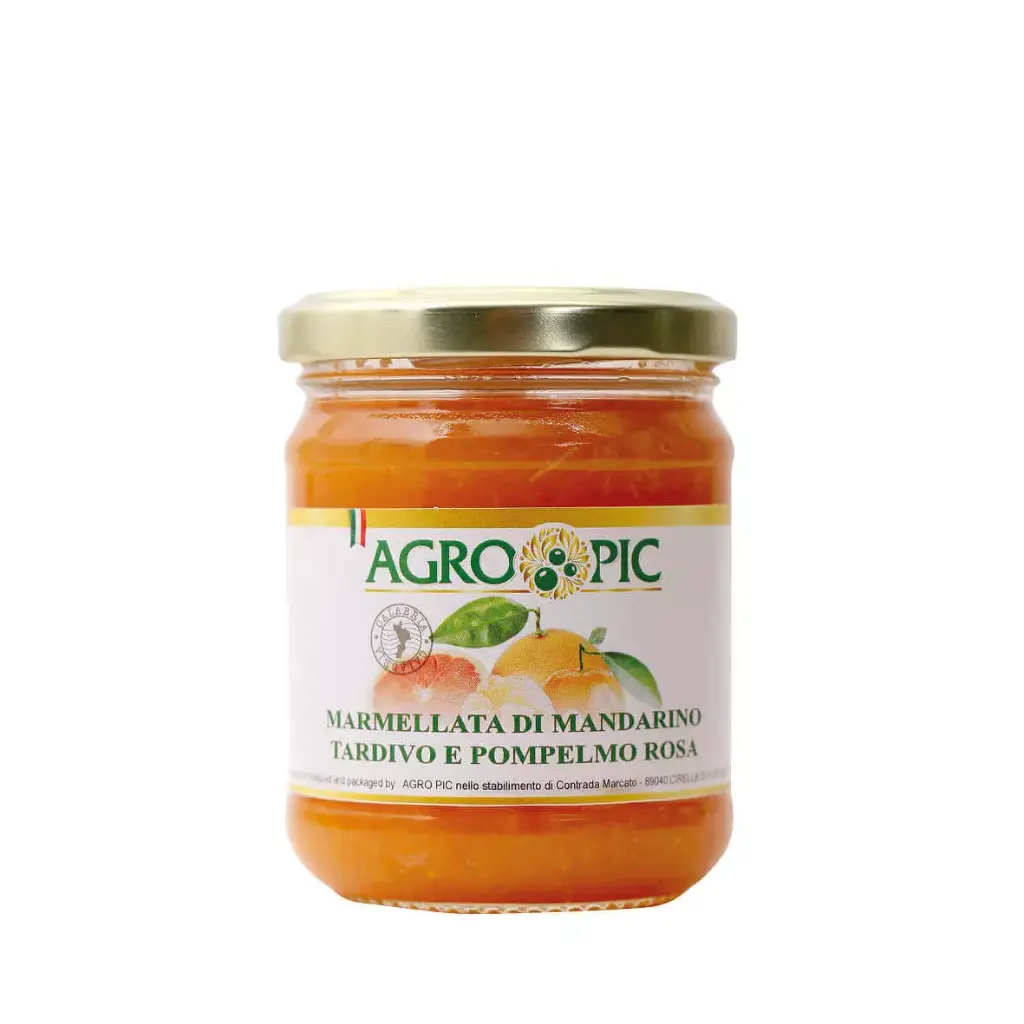 Marmellata di Mandarino tardivo e Pompelmo rosa