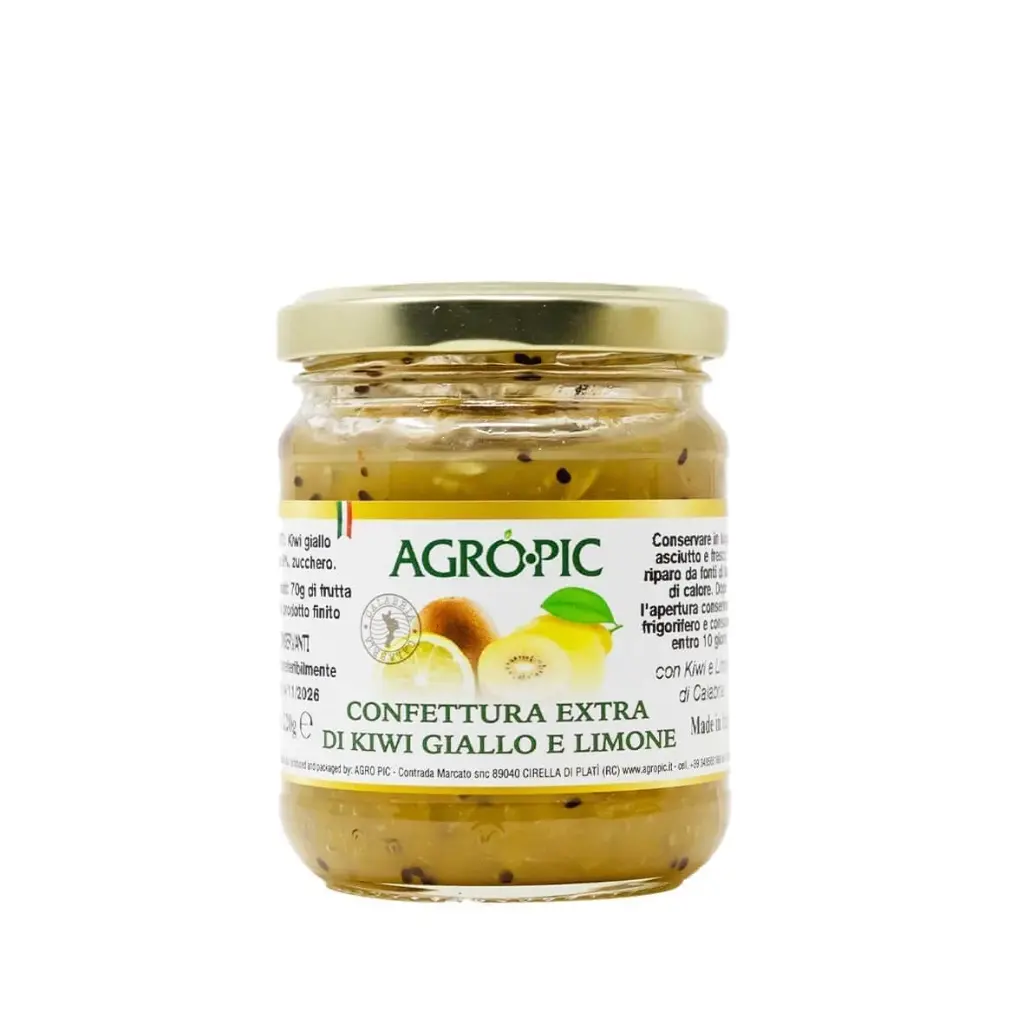 Confettura di Kiwi giallo e Limone