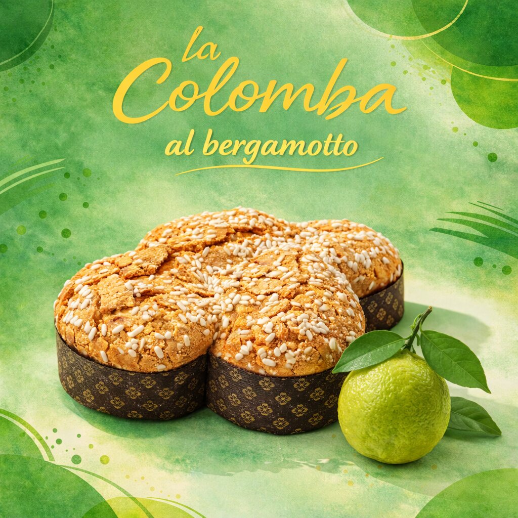 Colomba al Bergamotto 1Kg