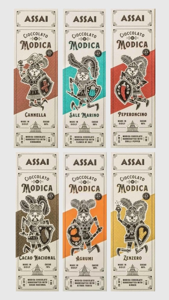 Cioccolato di Modica Degustazione (6 tavolette artigianali)