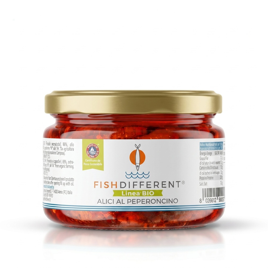 Alici intere al Peperoncino Fishdifferent