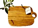 Tagliere con Foro in Legno di Olivo