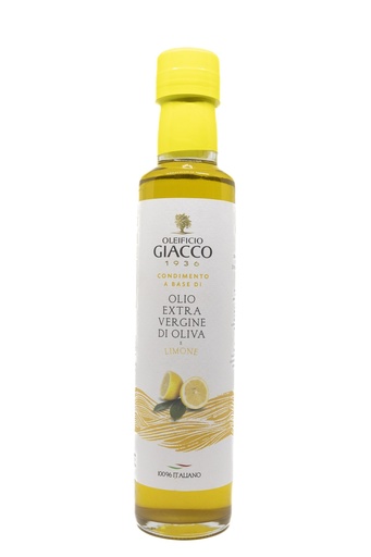 Condimento a base di olio extravergine di oliva e limone