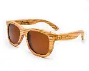 Occhiali da Sole in Legno di Olivo Massello – Lenti Polarizzate UV400, Unisex