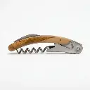 Cavatappi in Legno di Olivo e Acciaio Inox